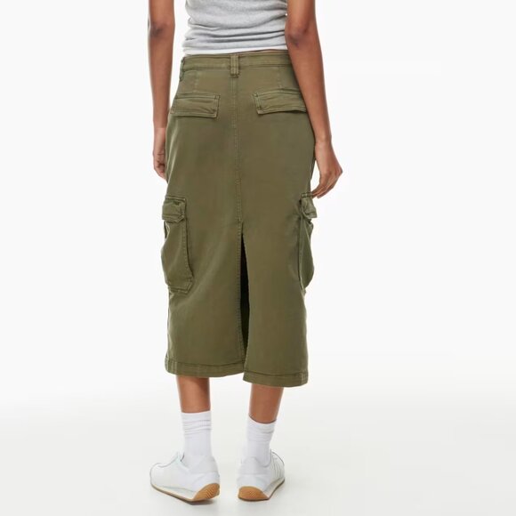 NWT Aritzia TNA cotton twill cargo skirt - Picture 4 of 4